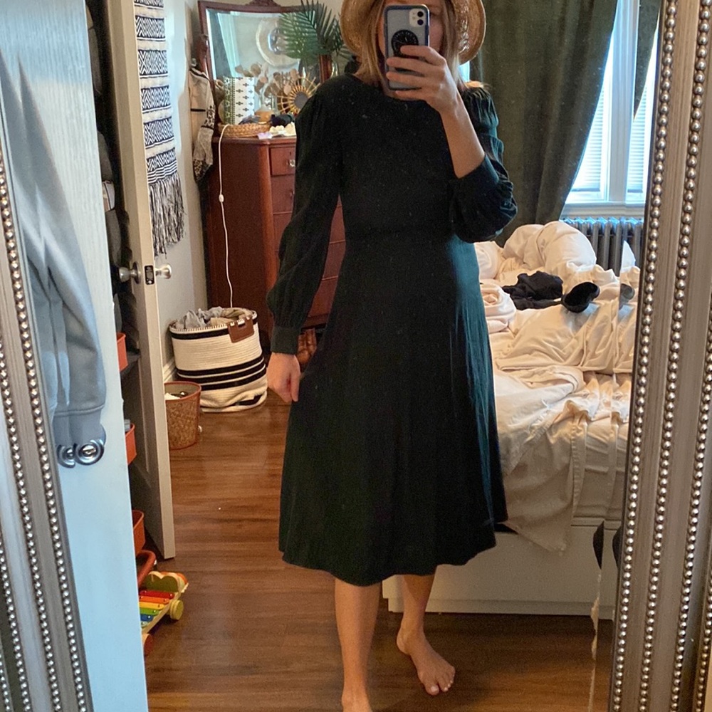 Forest Green Zara Dress